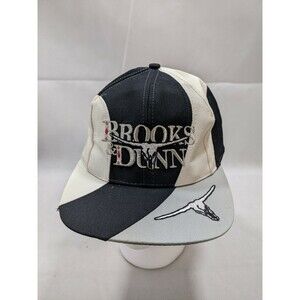 Vintage Brooks and Dunn Snapback Baseball Hat Cap Fan Club 90s Music Tour